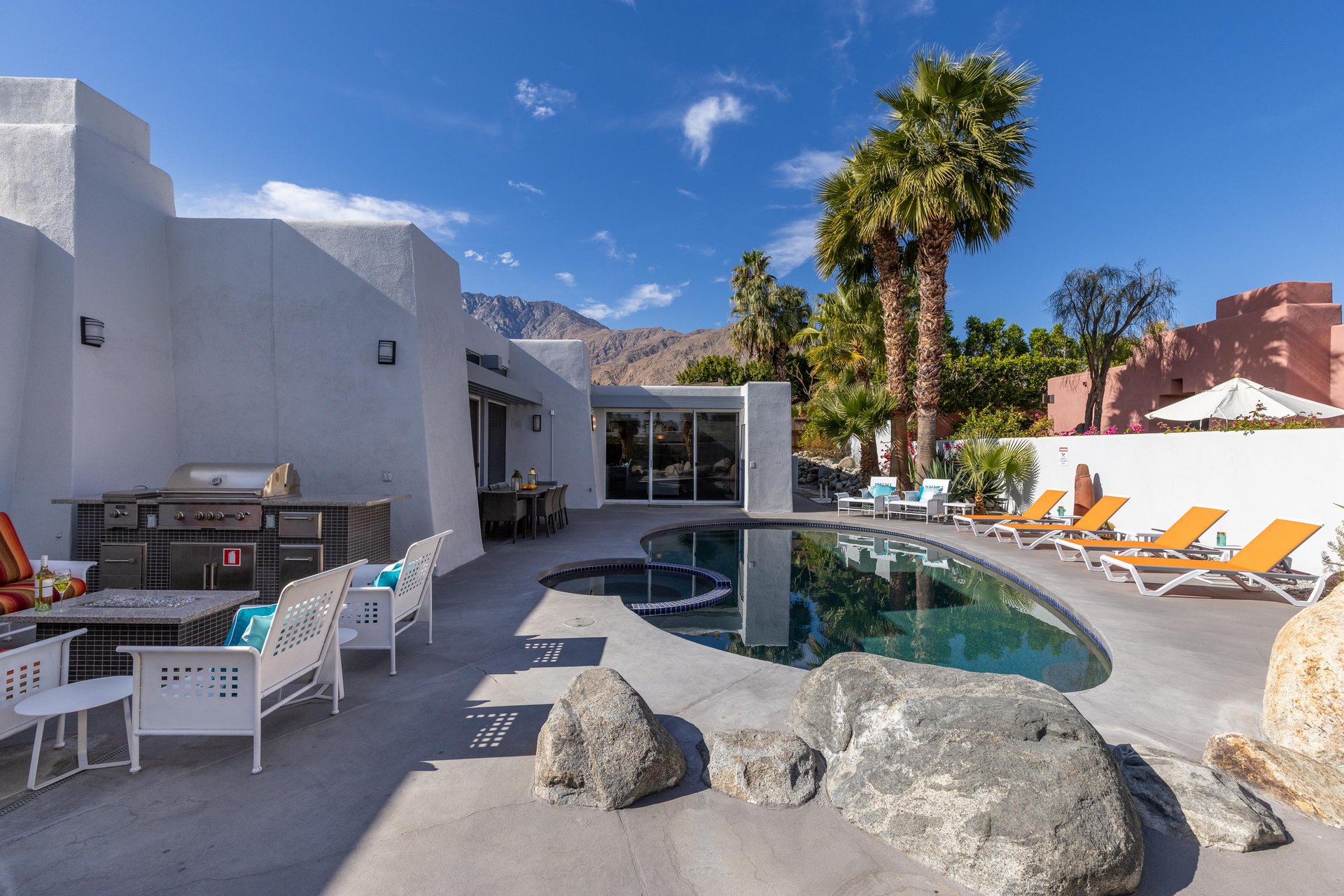 Time for an afternoon dip in the pool