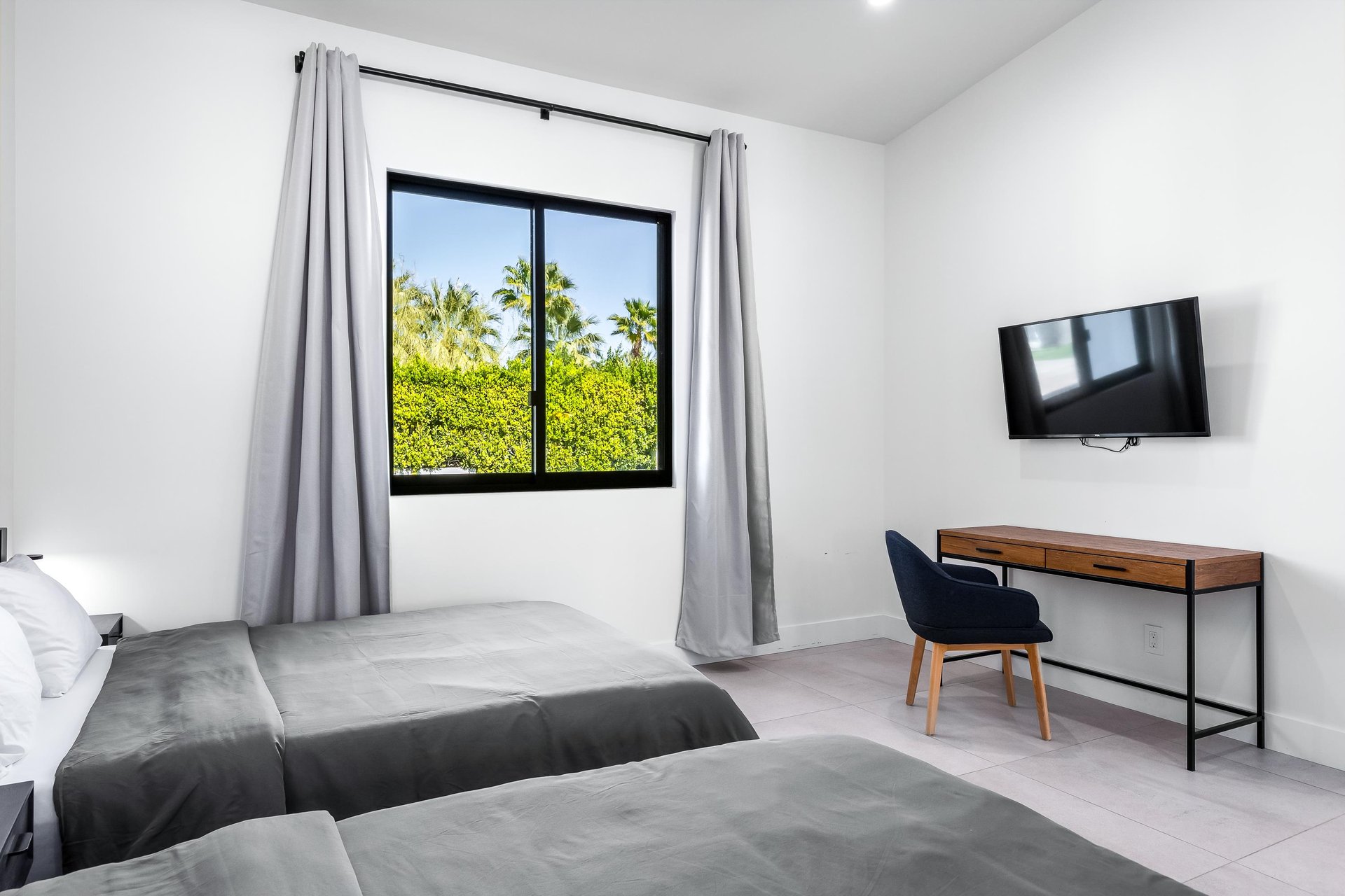 Twobed guest bedroom