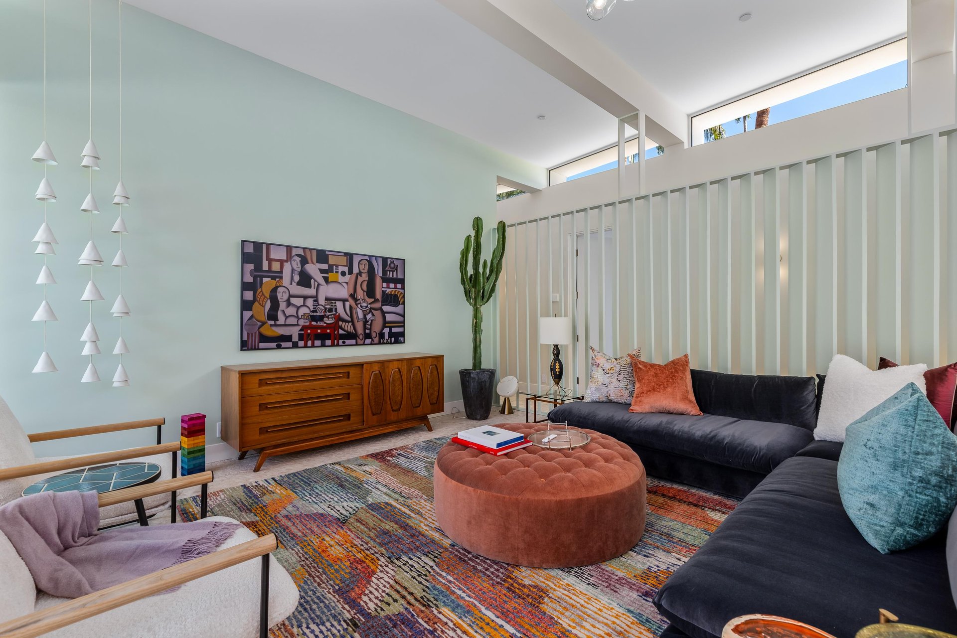 Incredible living room with impeccable design