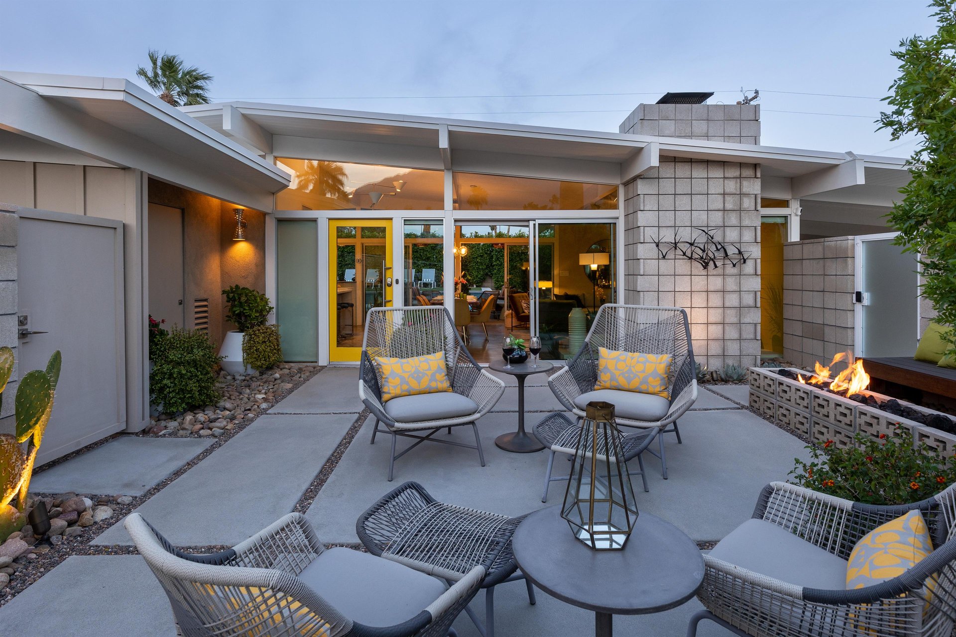 Relax and catch up with old friends