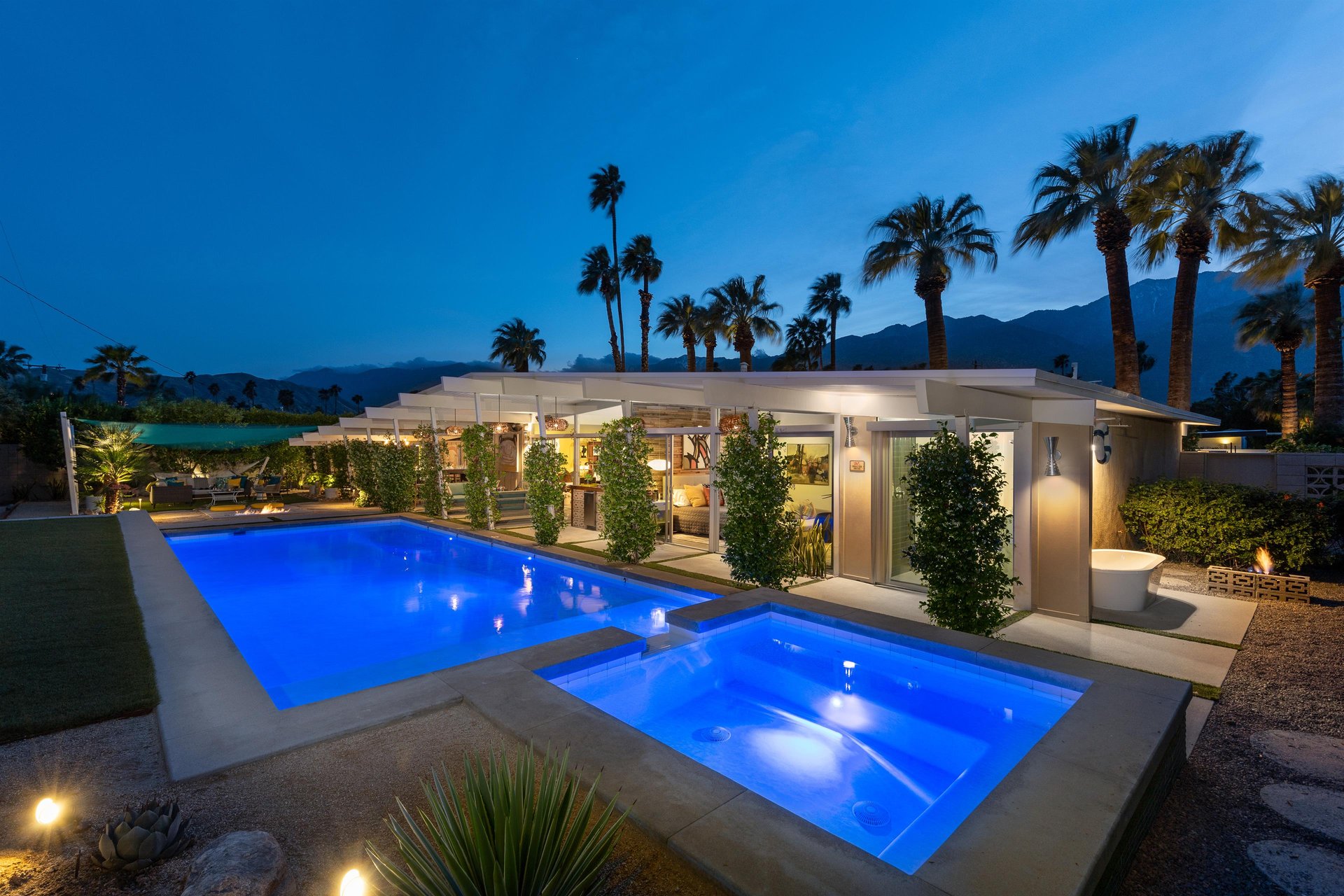 Go for a moonlit swim