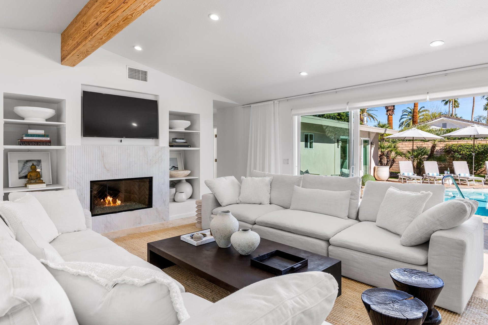 Unwind in your elegant living room