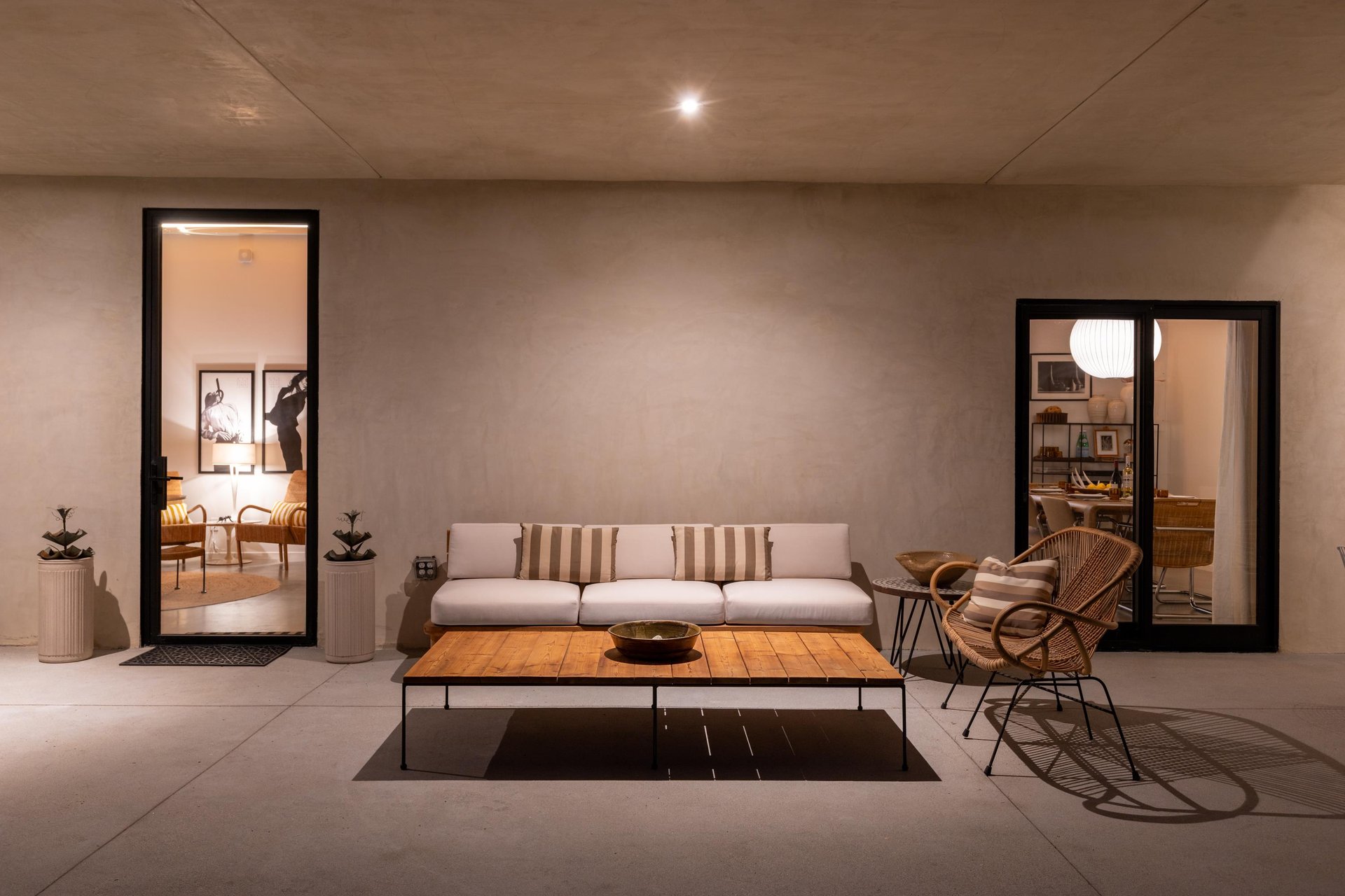 Modern comfort meets warm design