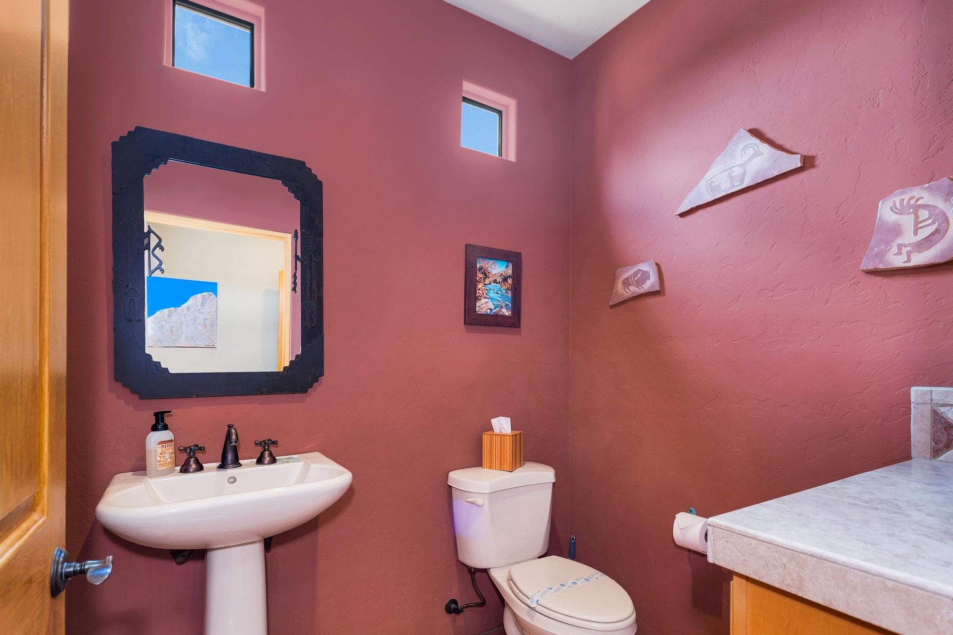 wash room for guests