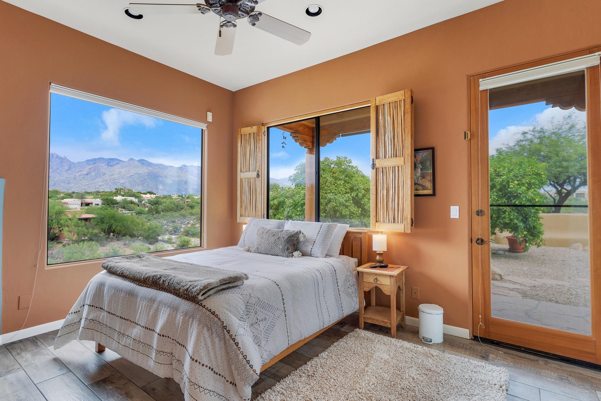 2nd guest bedroom with tons of natural lighting