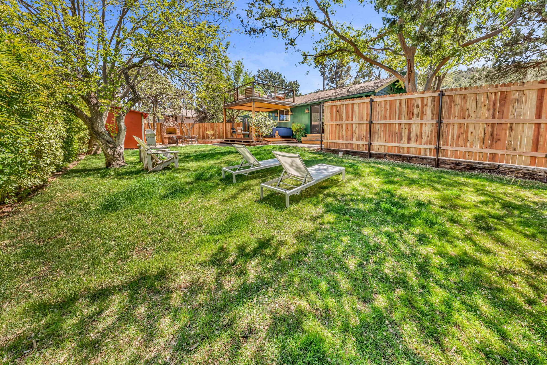 Private Back Yard With Tons Of Space