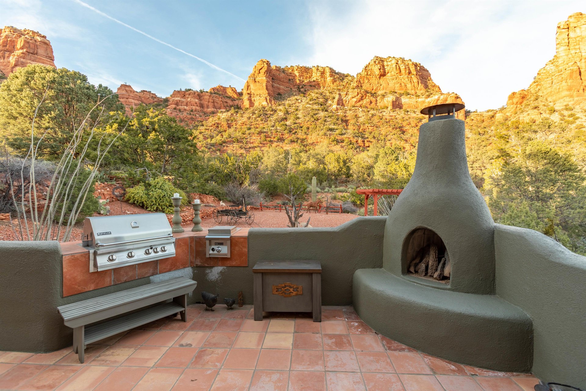 BBQ Grill With A View