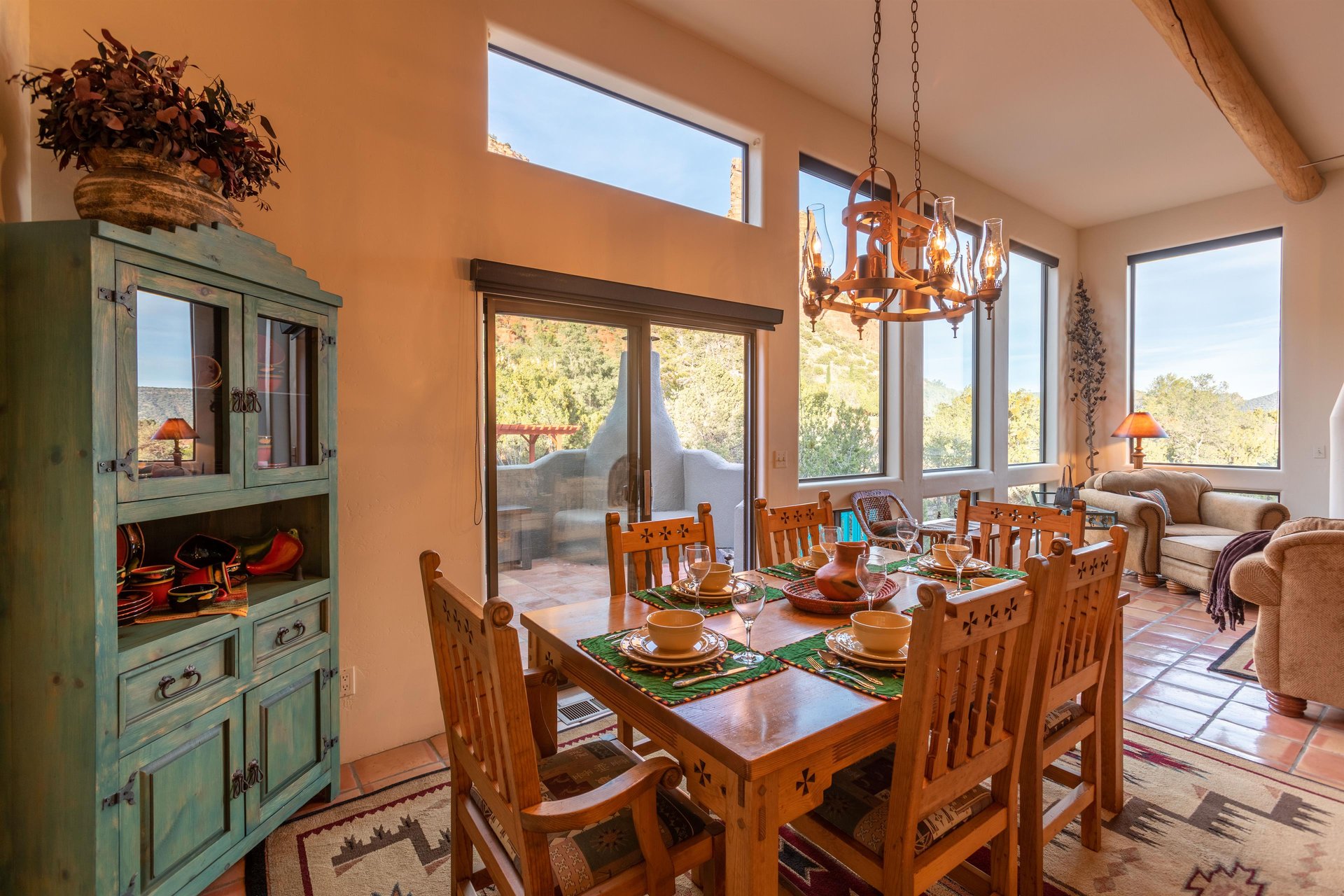 Dining Area With A View