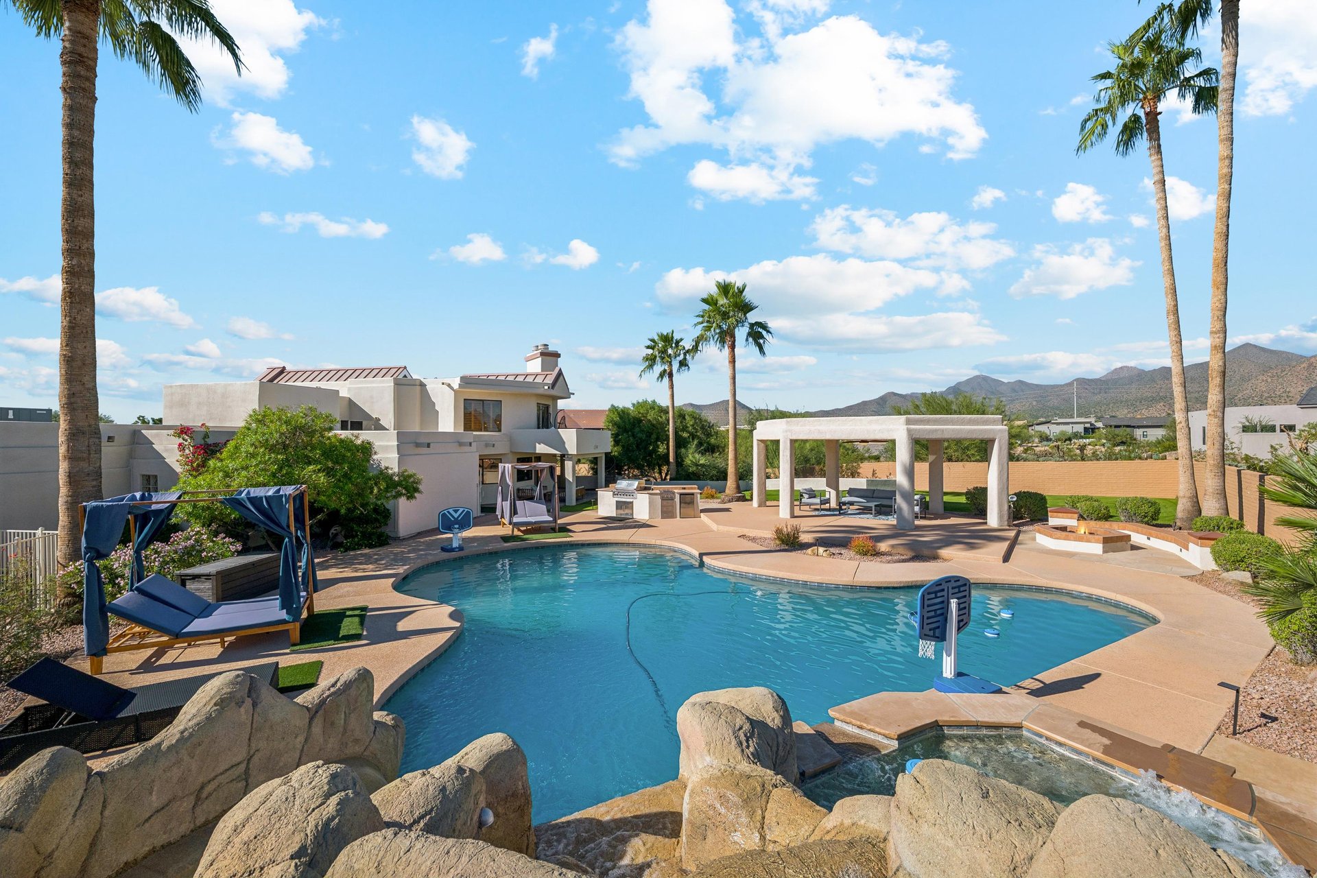 Spacious backyard for outdoor enjoyment.