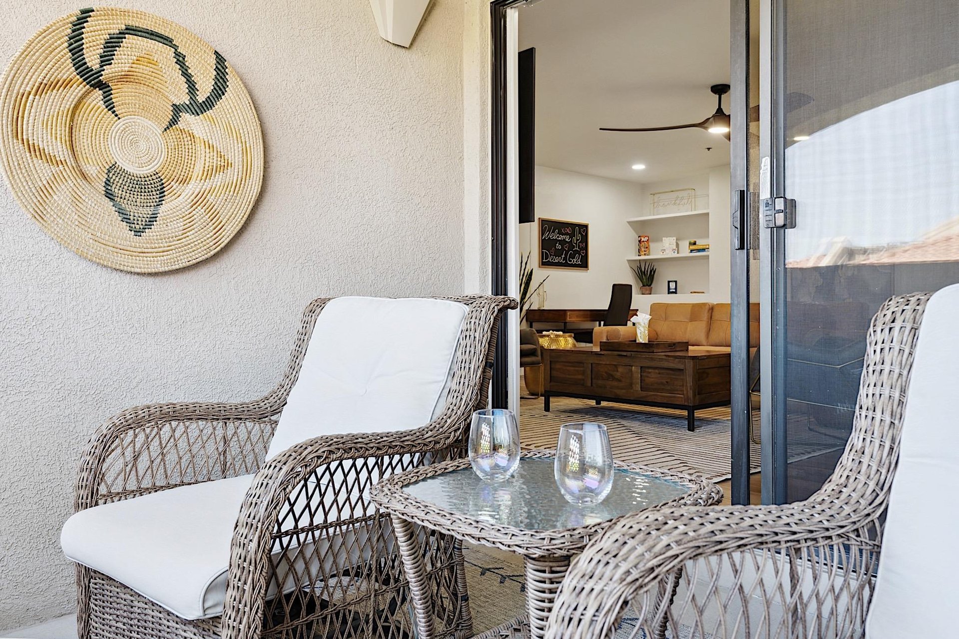 Perfect spot to relax and watch the sunset