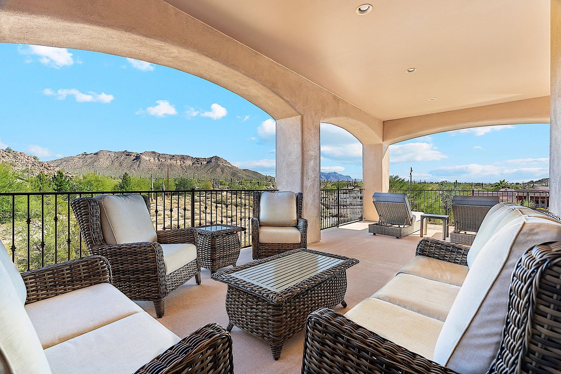 Master Suite Patio  Conversation Area