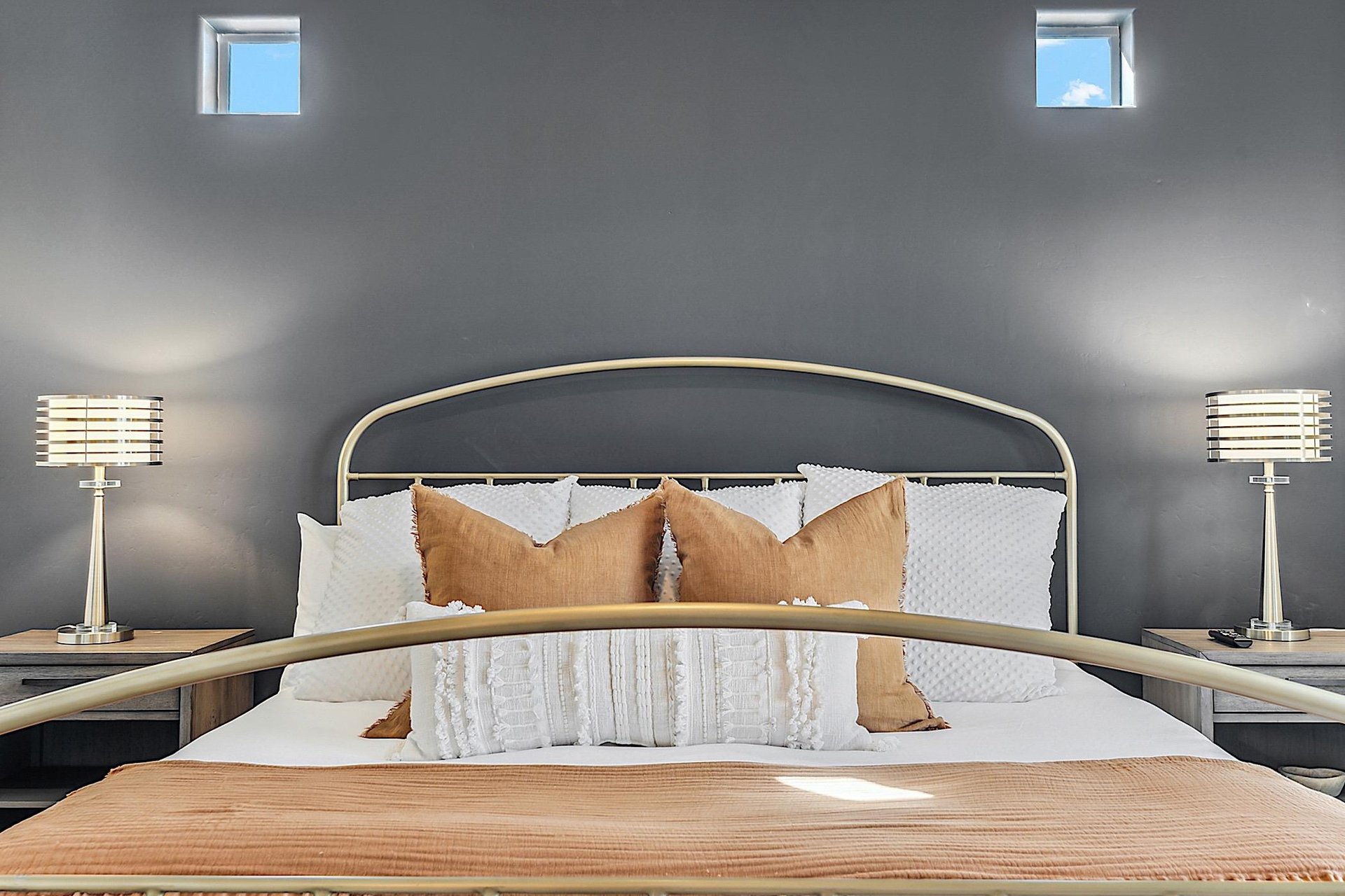 Third bedroom  Kingsized bed