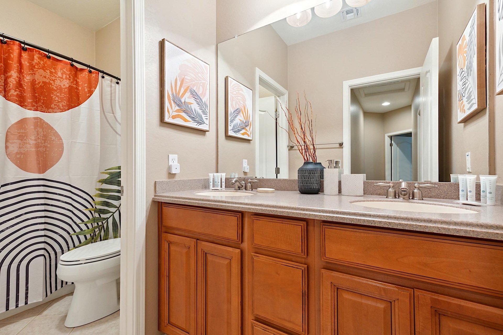 Second bathroom  Tub  Shower combo
