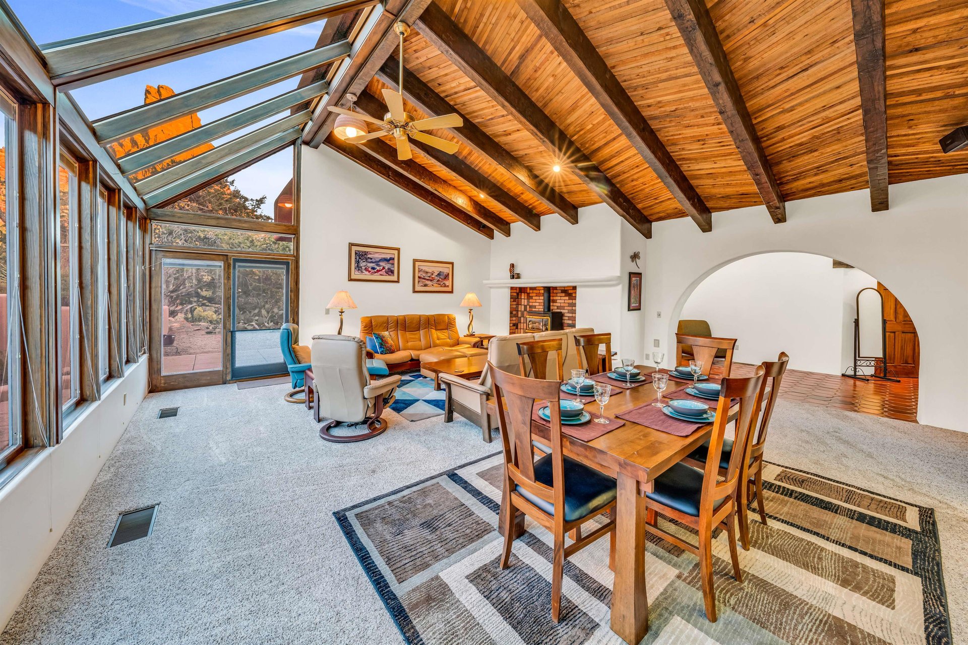 Vaulted Ceilings With Plenty Of Natural Light