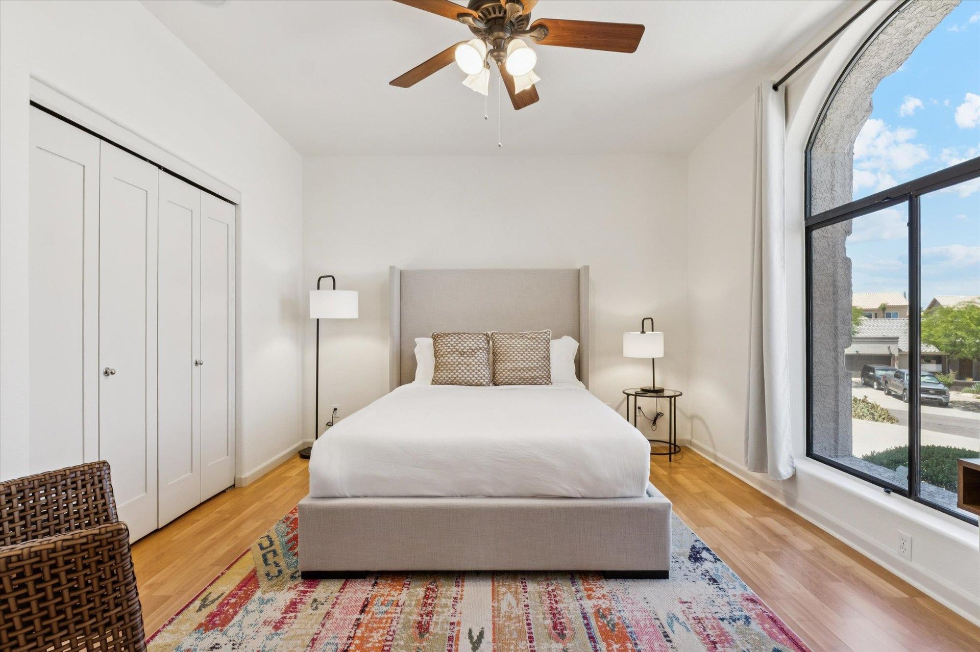 Third Guest Bedroom with a Designated Work Space