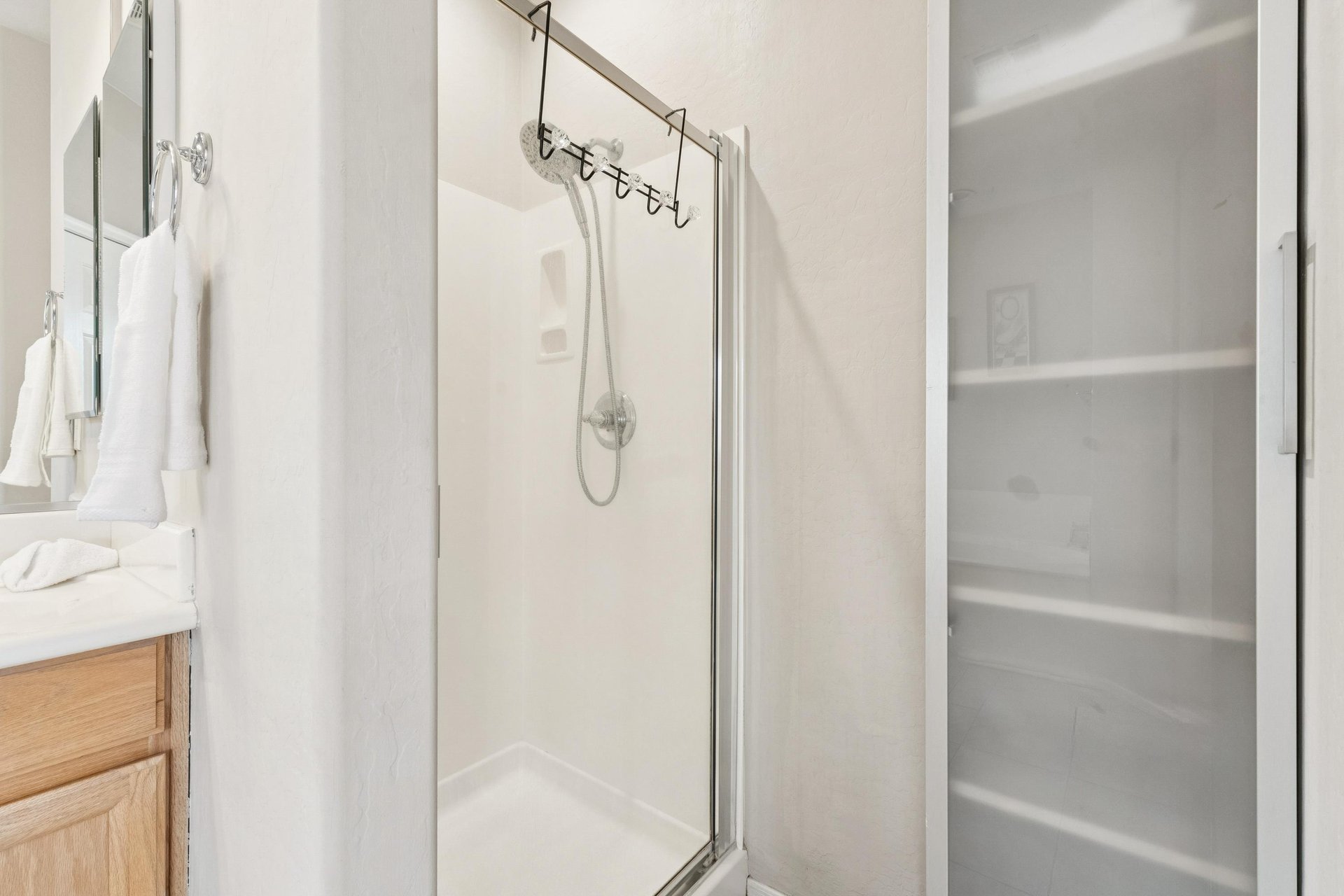 Master Bathroom with walk in shower