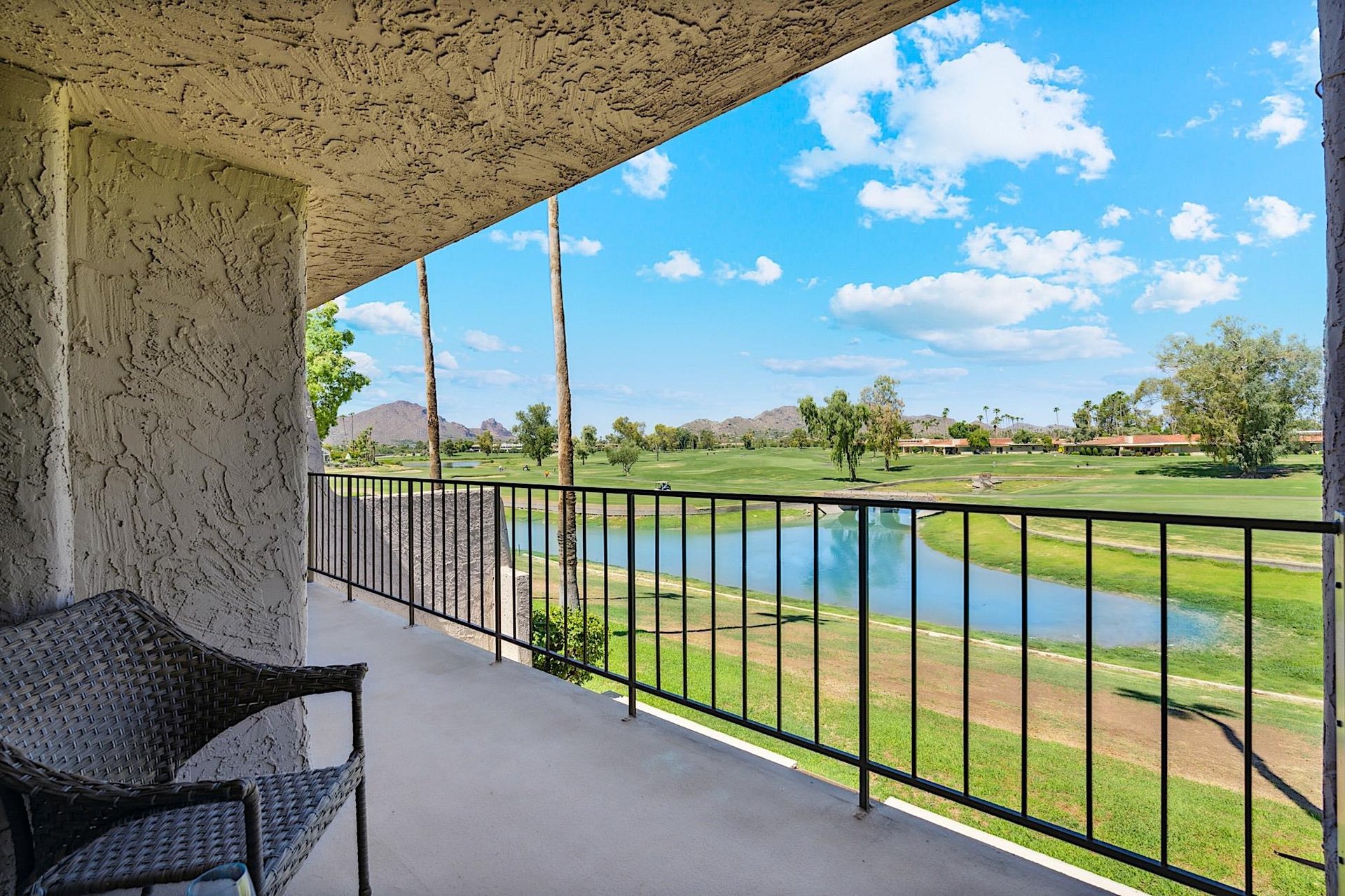 Panoramic views of McCormick Ranch Golf Course  Camelback Mountain
