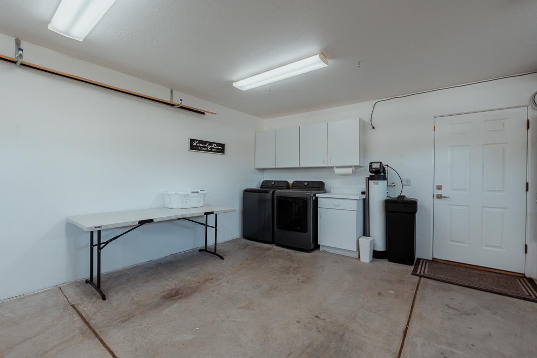 Garage Laundry Area