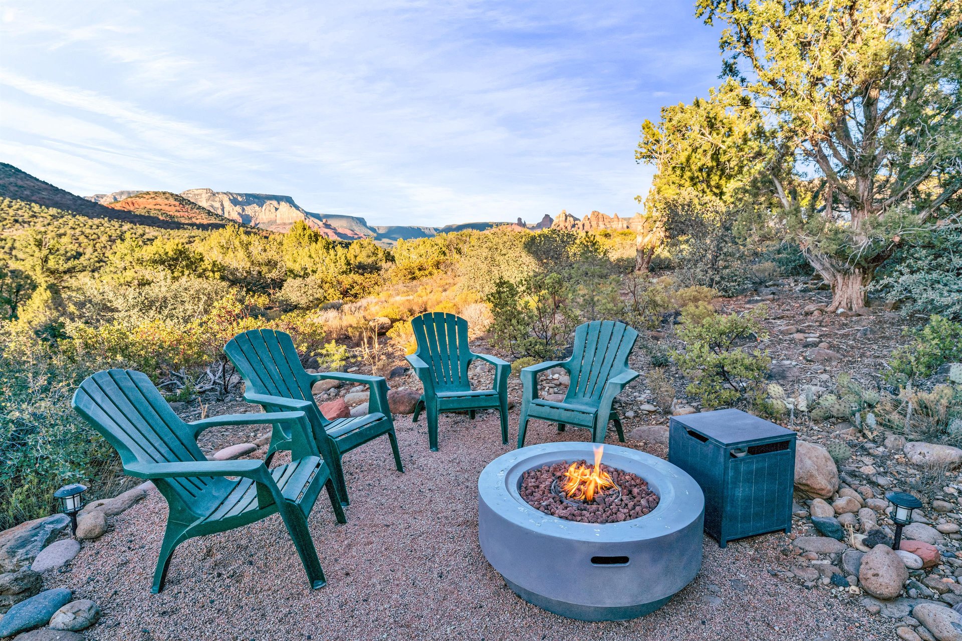 Fire Pit With Gorgeous Views