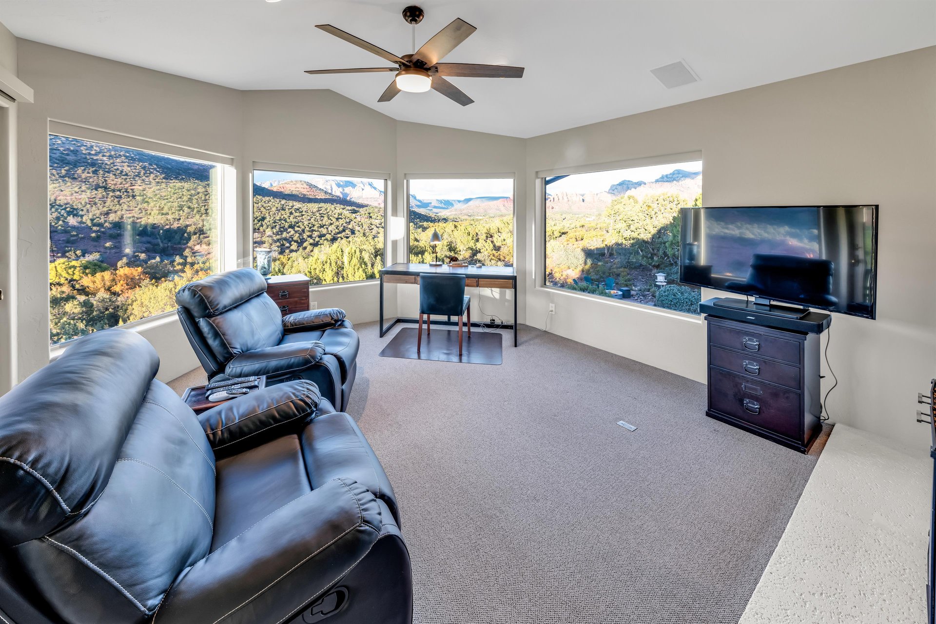 Upstairs Office Space With 180 Degree Views