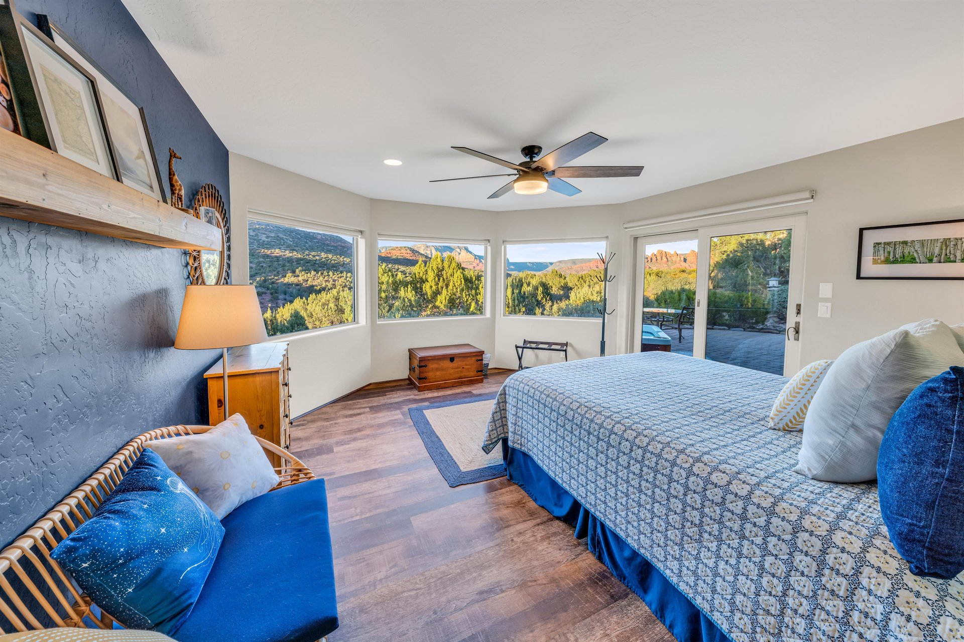 2nd Guest Bedroom On Ground Floor With Fantastic Views