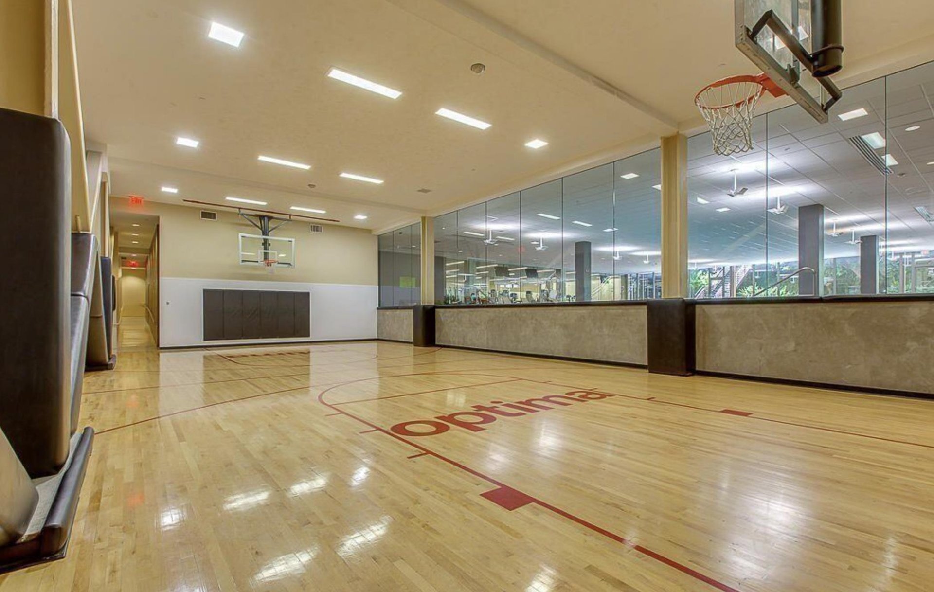 Indoor Community Basketball Court