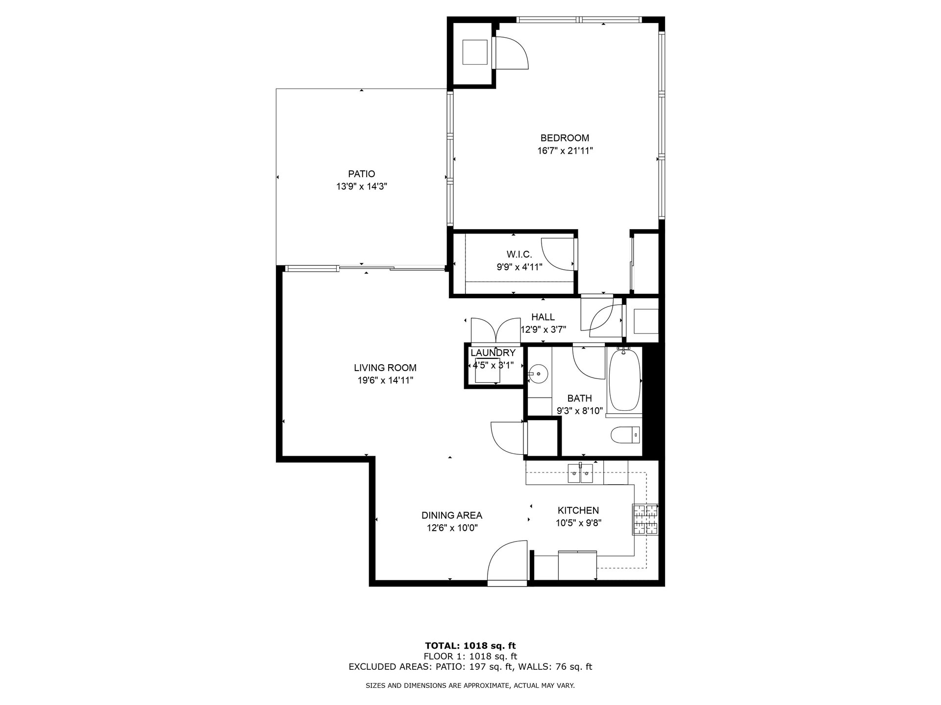 Condo floor plan