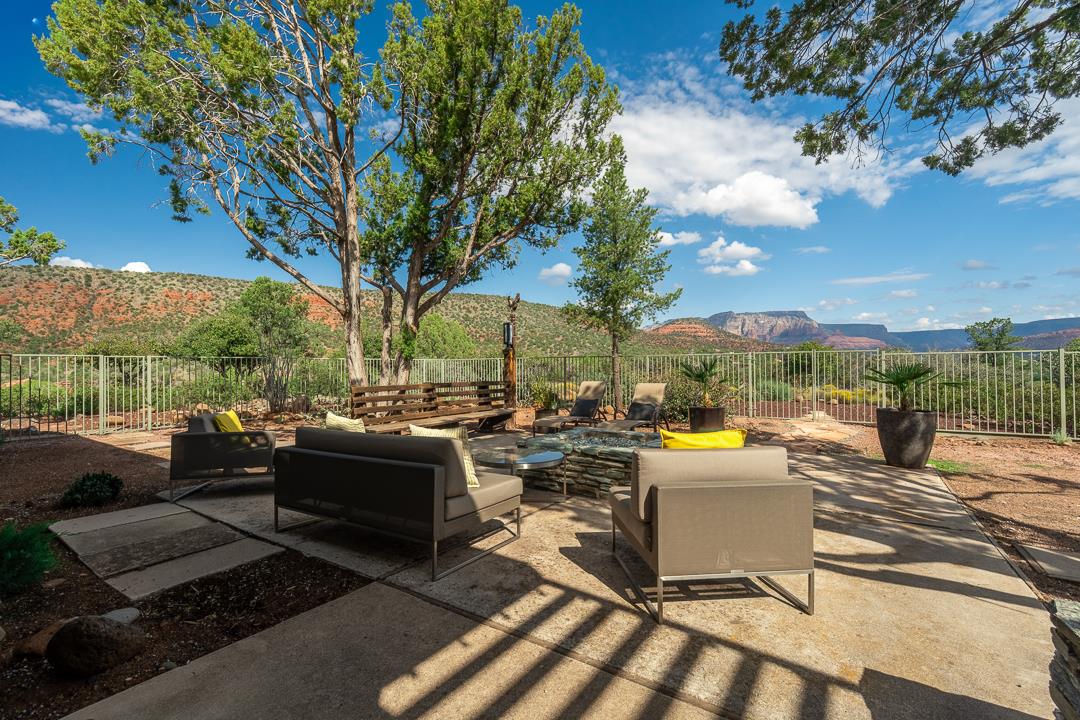 Relax After A Long Hike Next To The Cozy Firepit