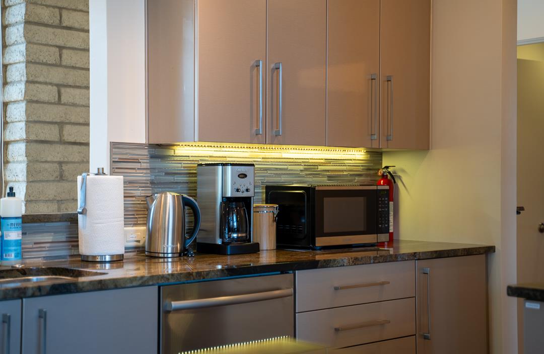 Kitchen With Coffee Bar