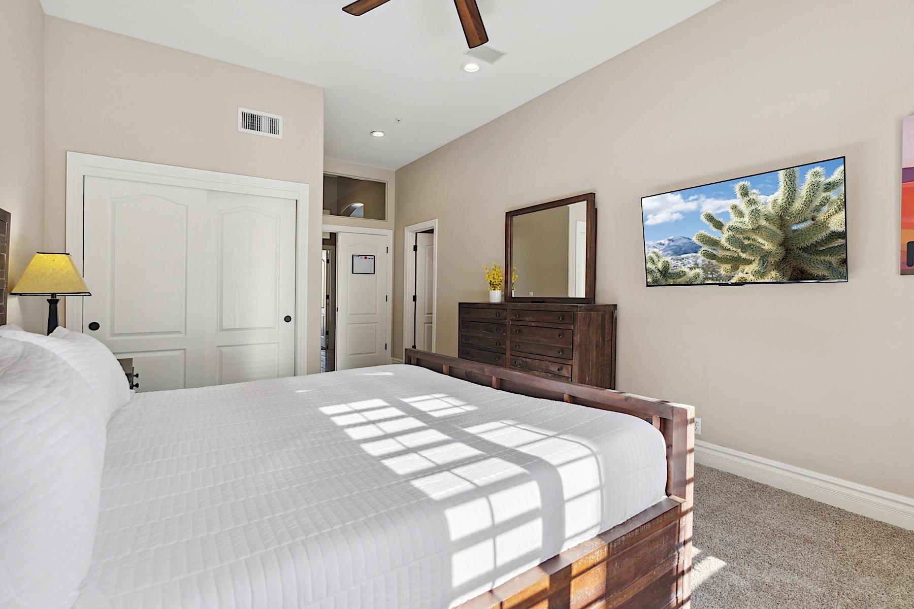 Second Bedroom  King sized bed