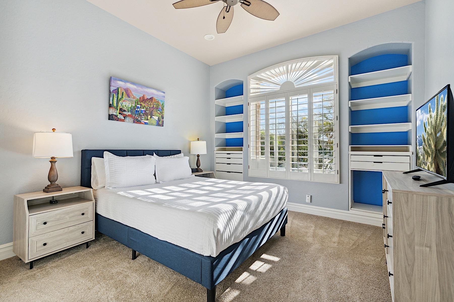 5th bedroom   Queen sized bed