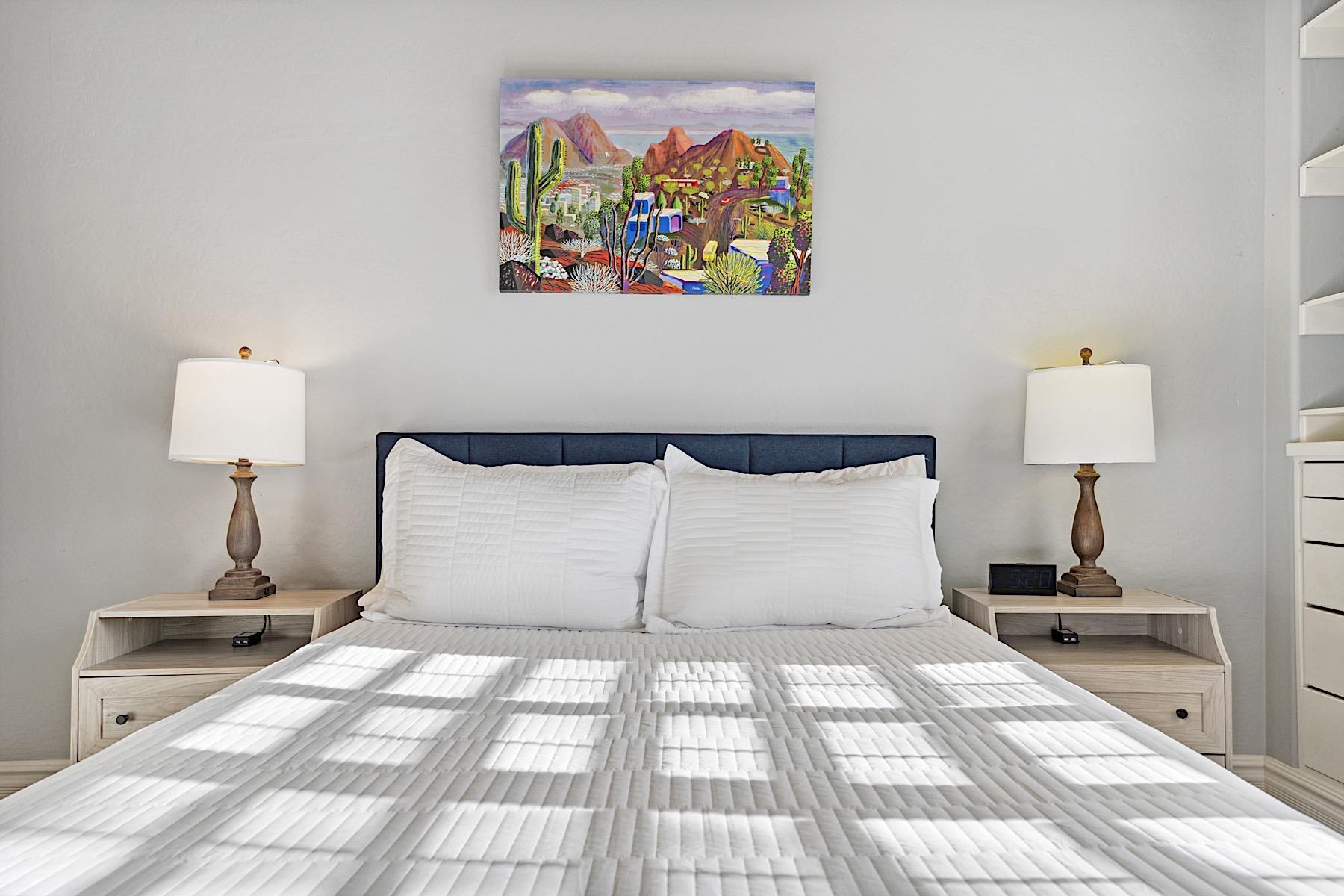 5th bedroom   Queen sized bed