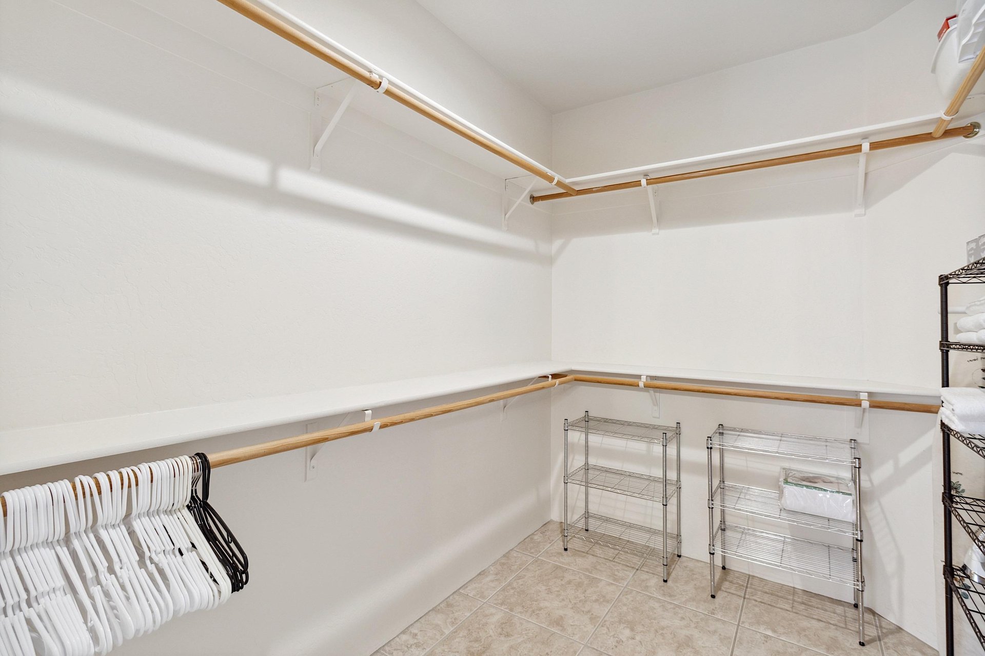 Master bedroom closet