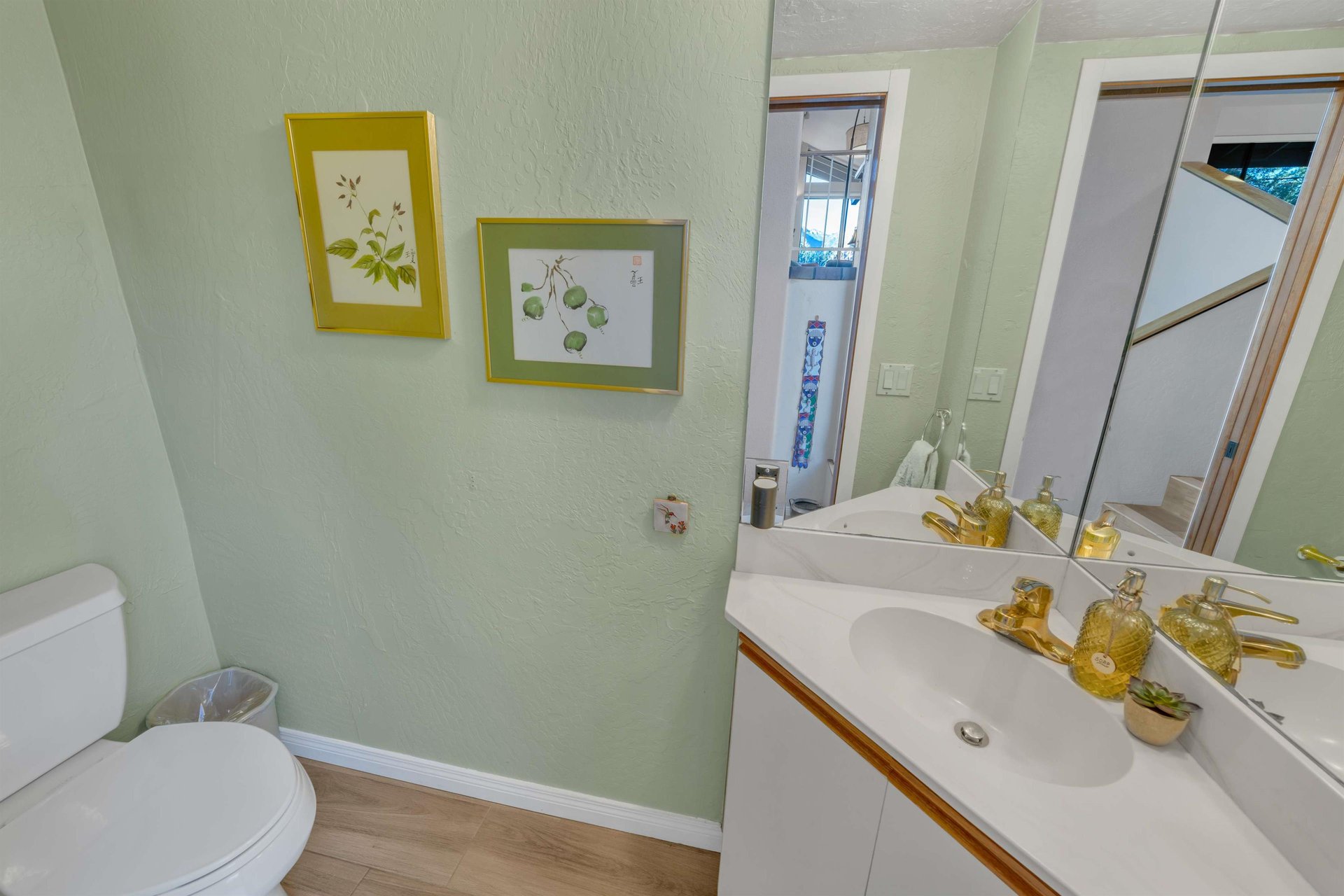 Hallway Half Bath Upstairs