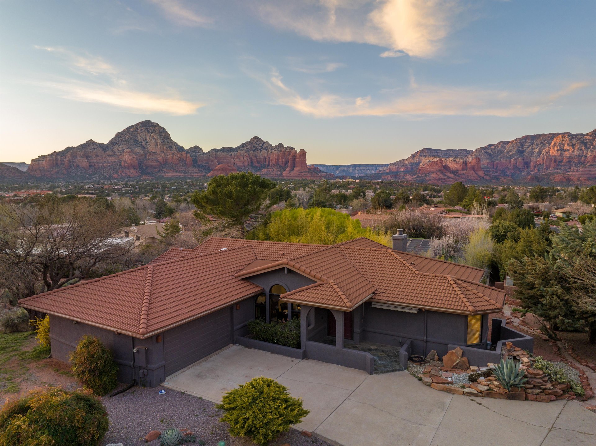View Of Thunder Mountain And Coffee Pot