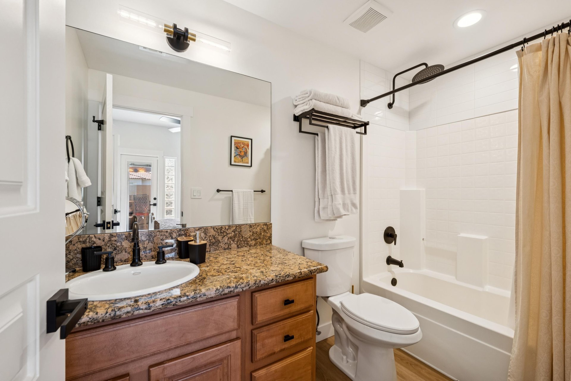Upstairs guest bathroom