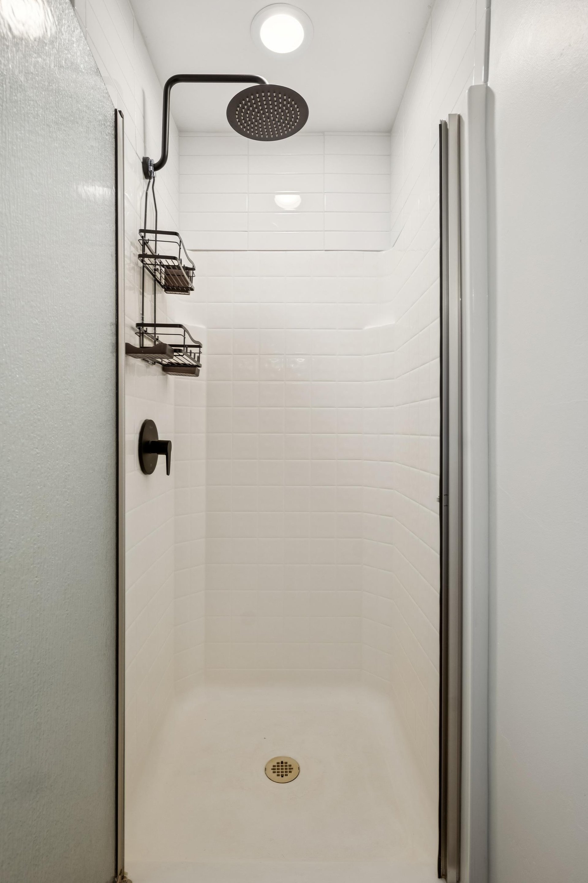 Downstairs bathroom walk in shower