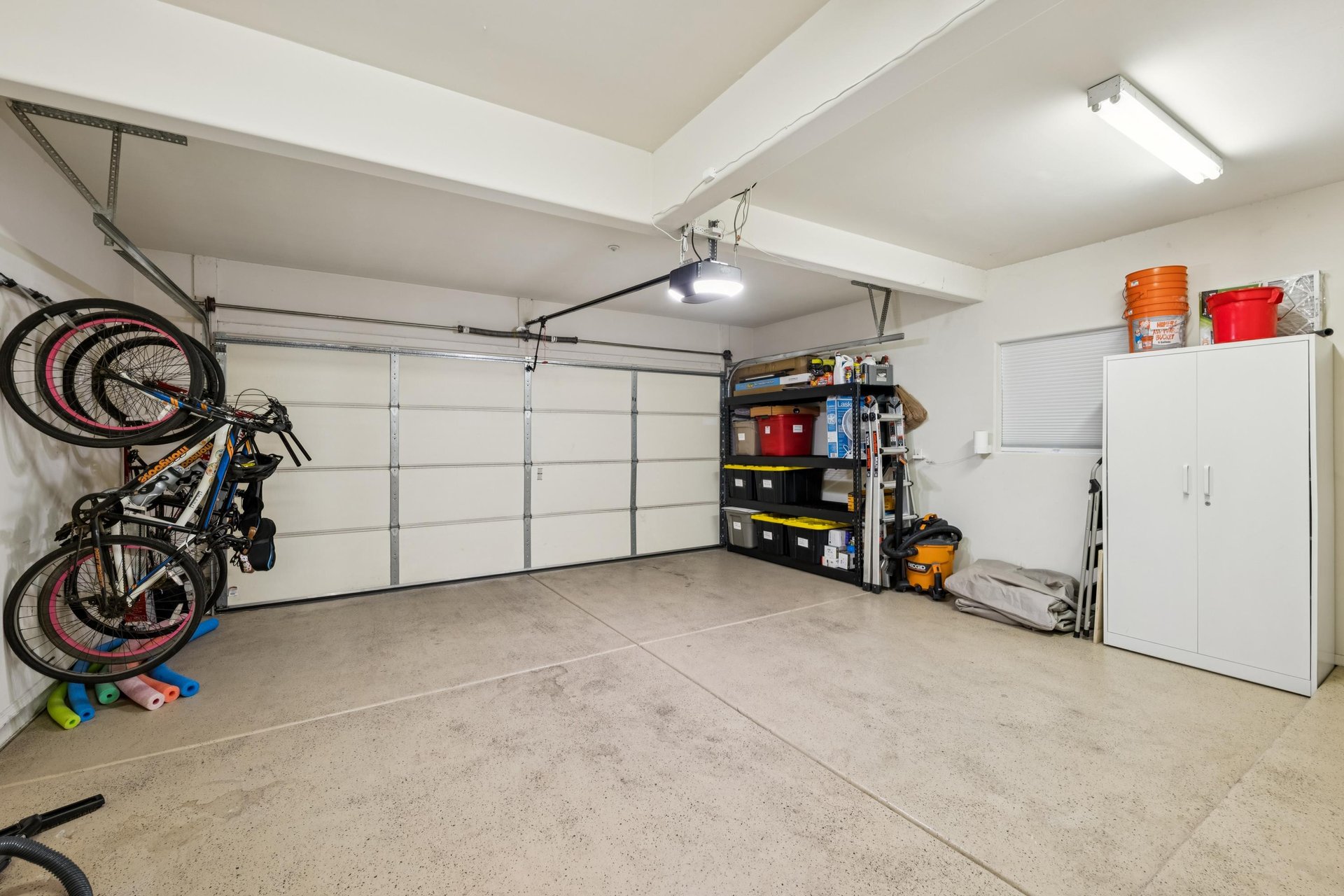 Two car garage