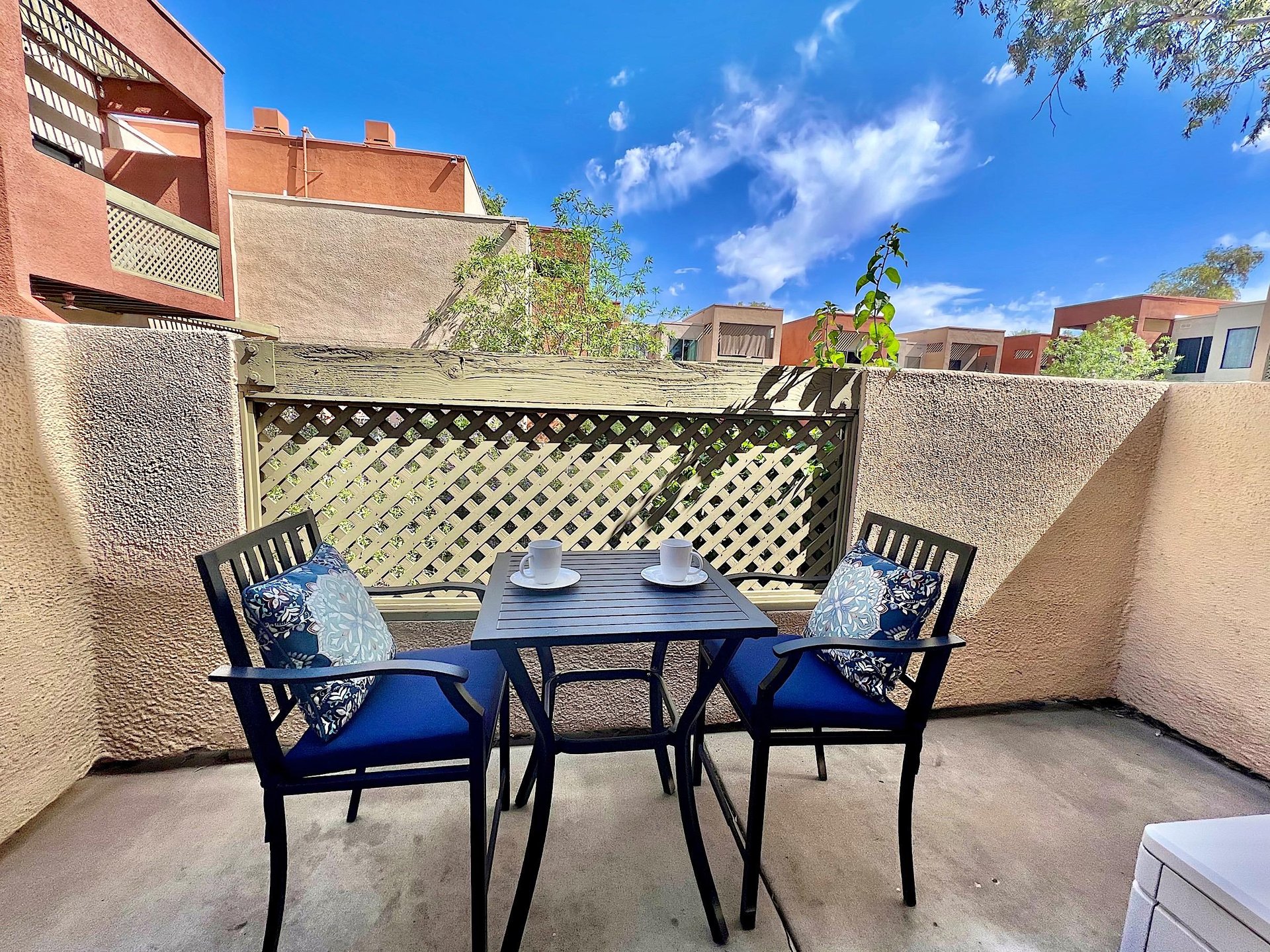 Second Patio  Great place to enjoy a cup of coffee