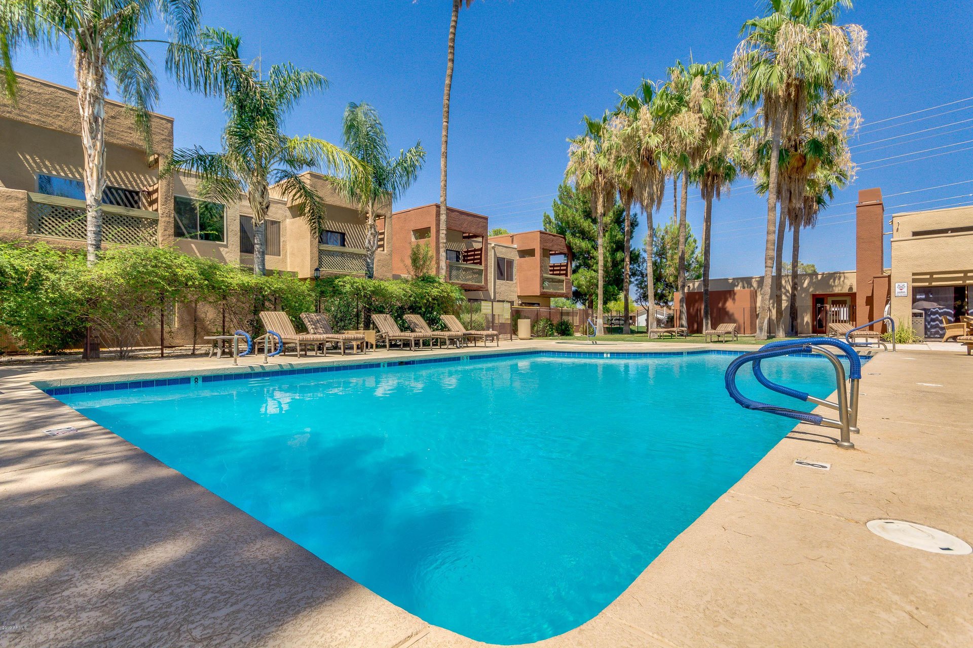 Heated community pool