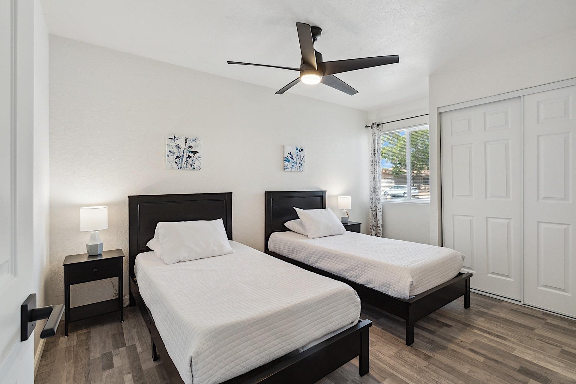 Third bedroom  Two twin beds