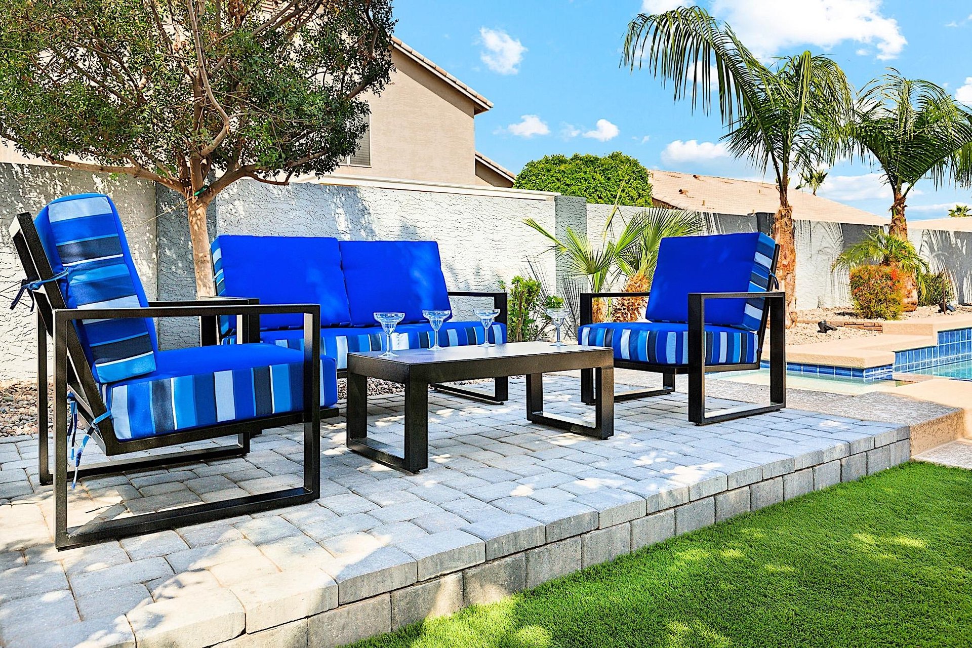 Outdoor Conversation Area