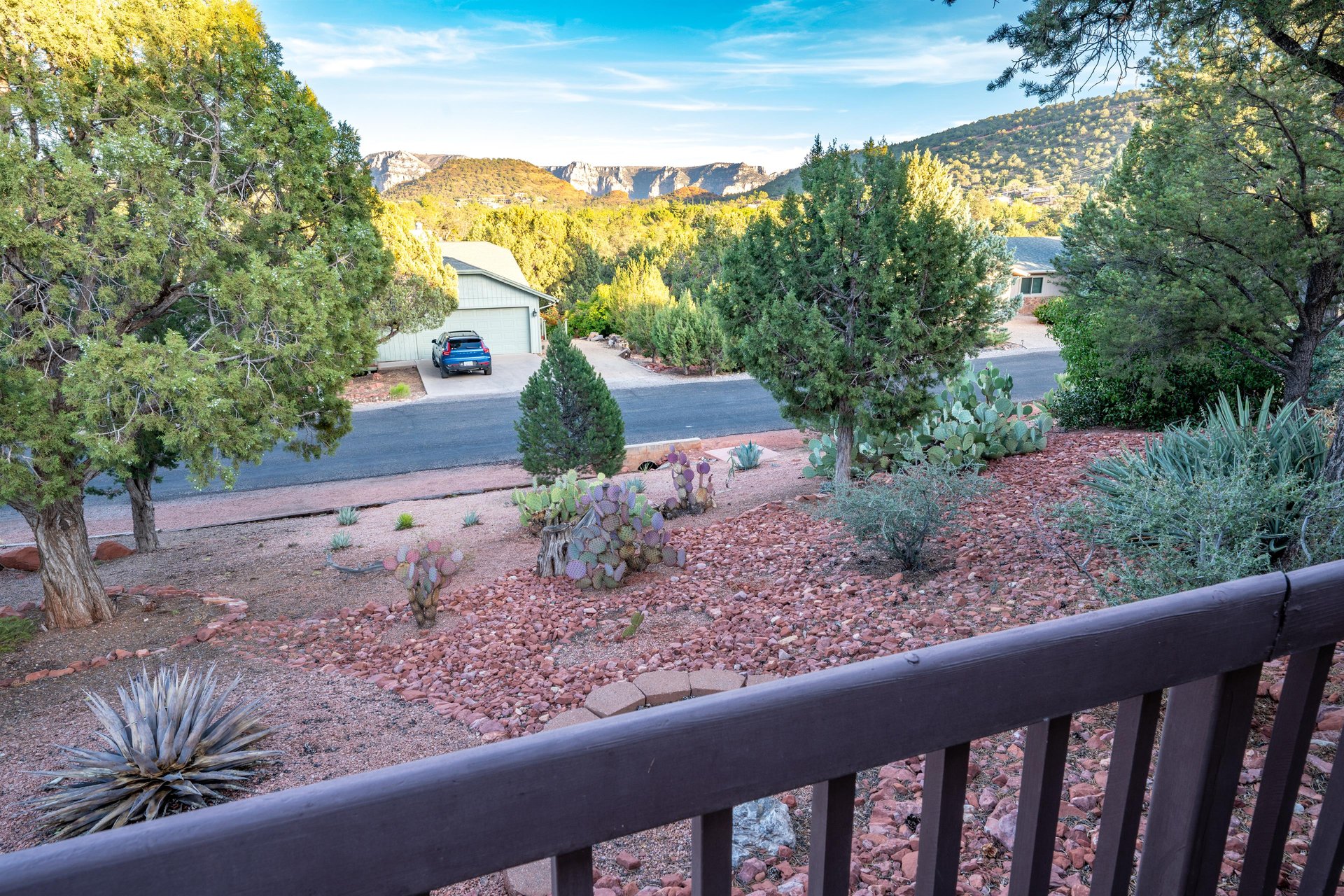 View From Front Of House