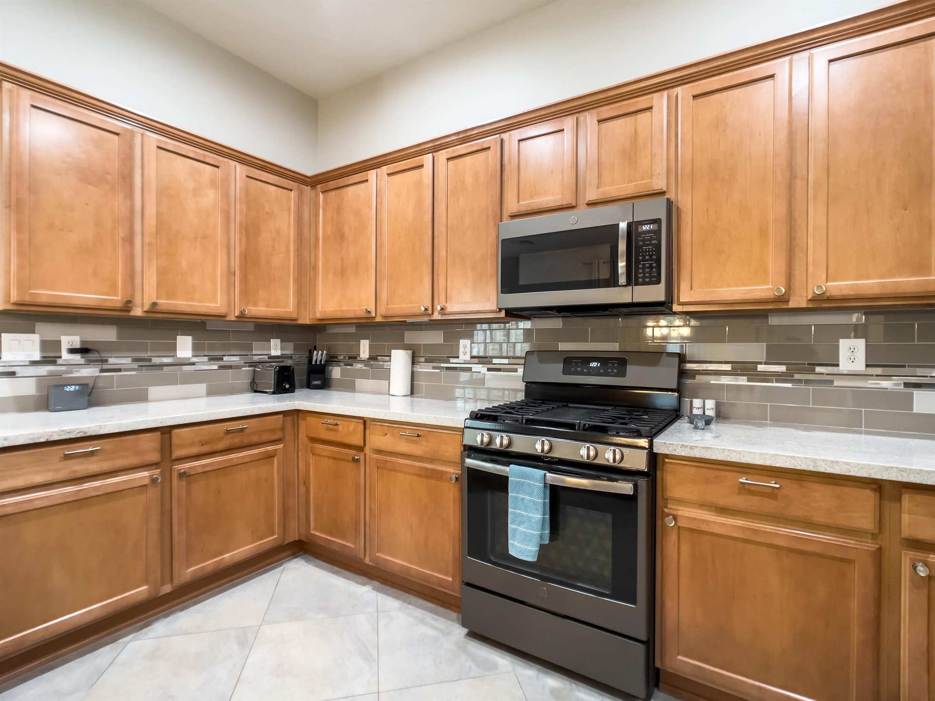 Never too many cooks in this huge kitchen