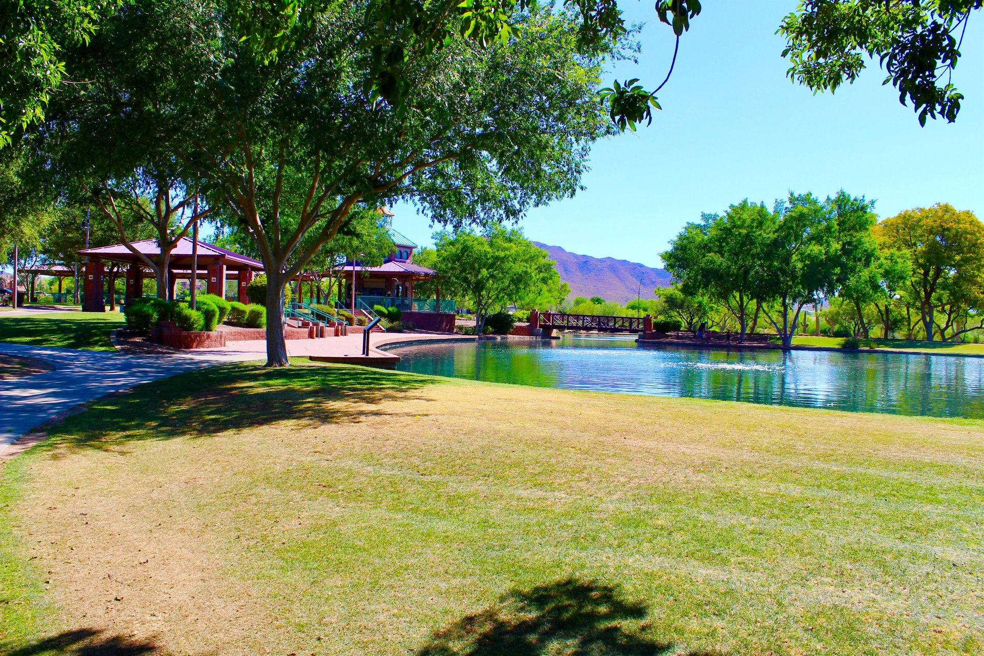 Go fishing at the lake