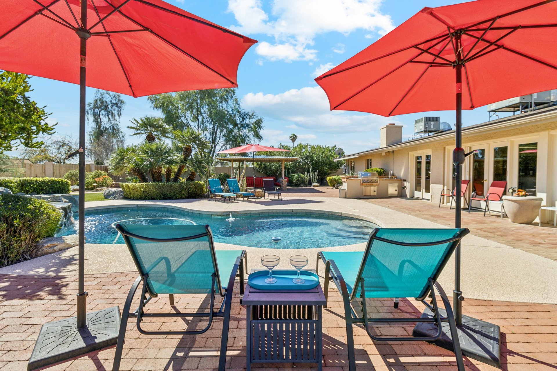 Sit back, grab a drink, and enjoy the views.