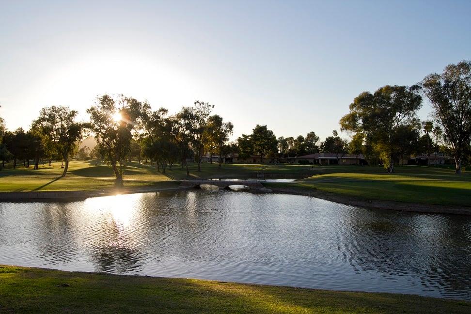 Where else do you get waterfront property in the middle of the desert 