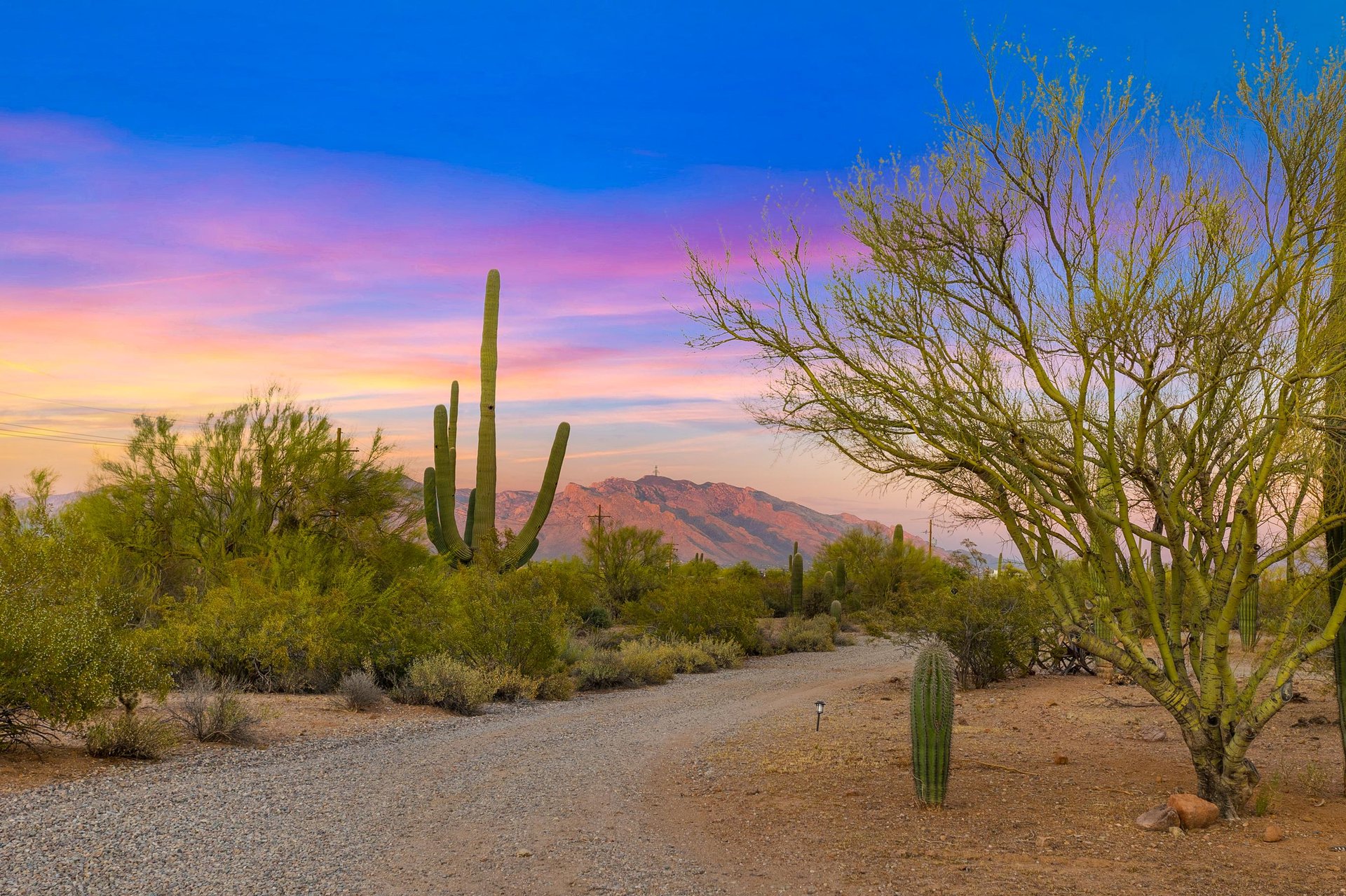 Entrance to the home