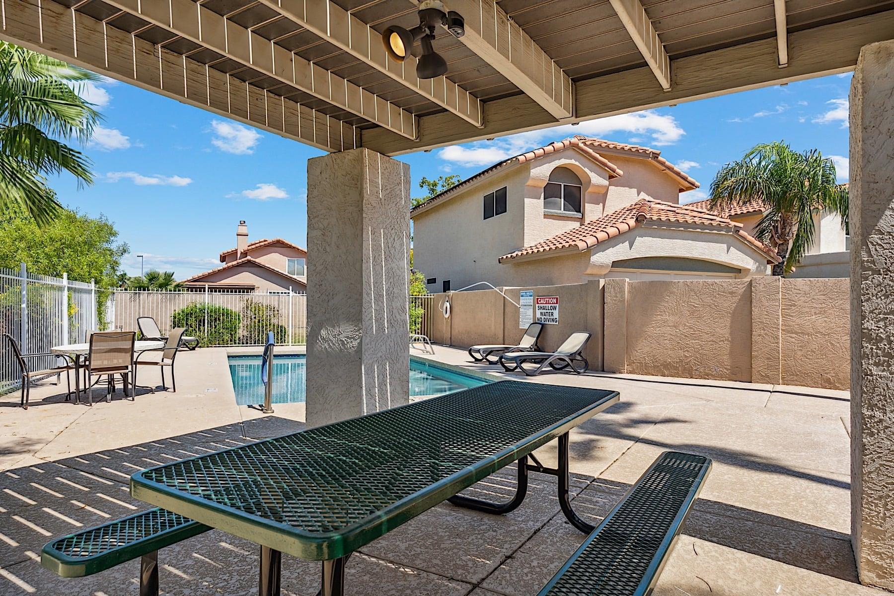 Community pool common area