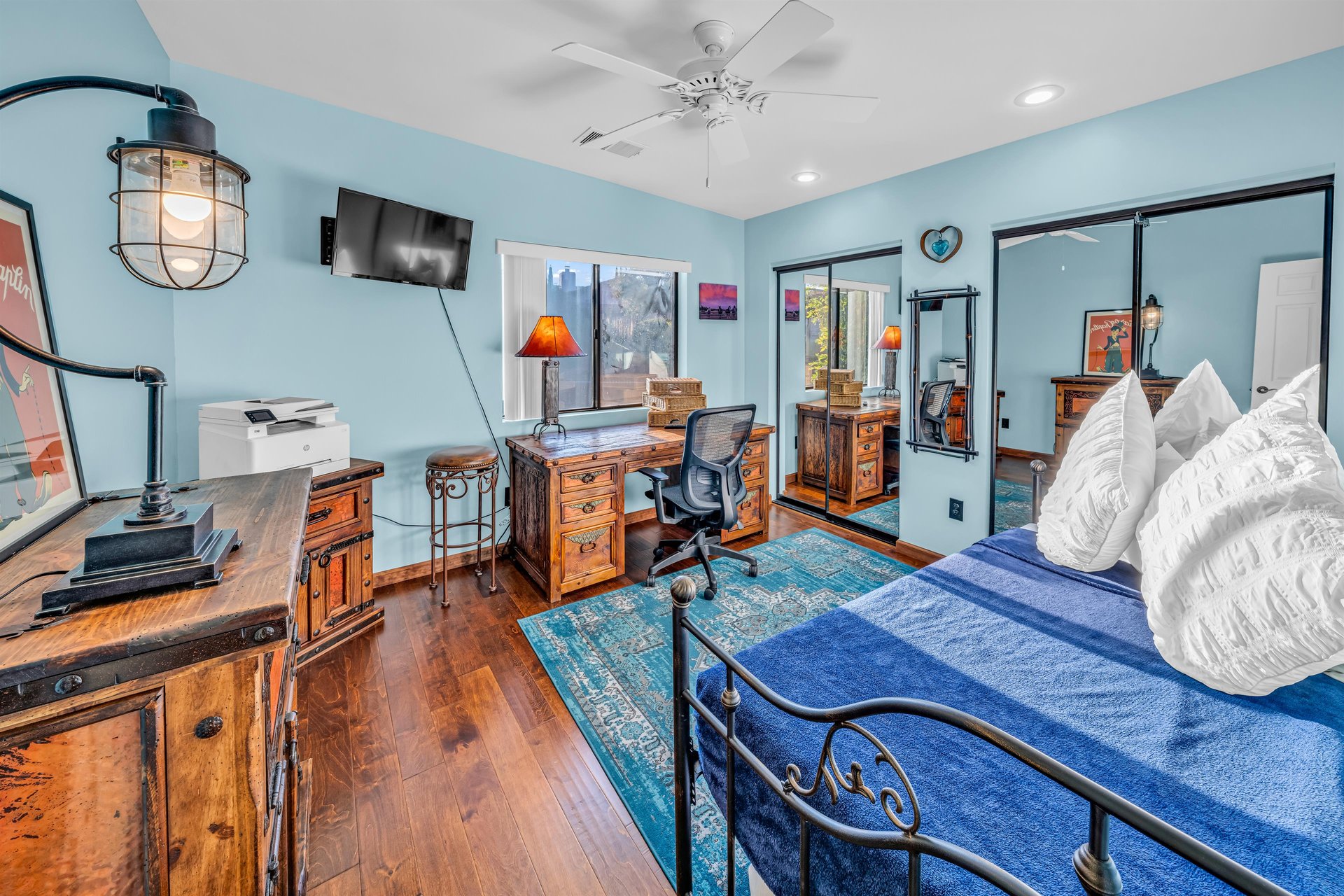 3rd Guest Bedroom With Office Space And Wireless Printer
